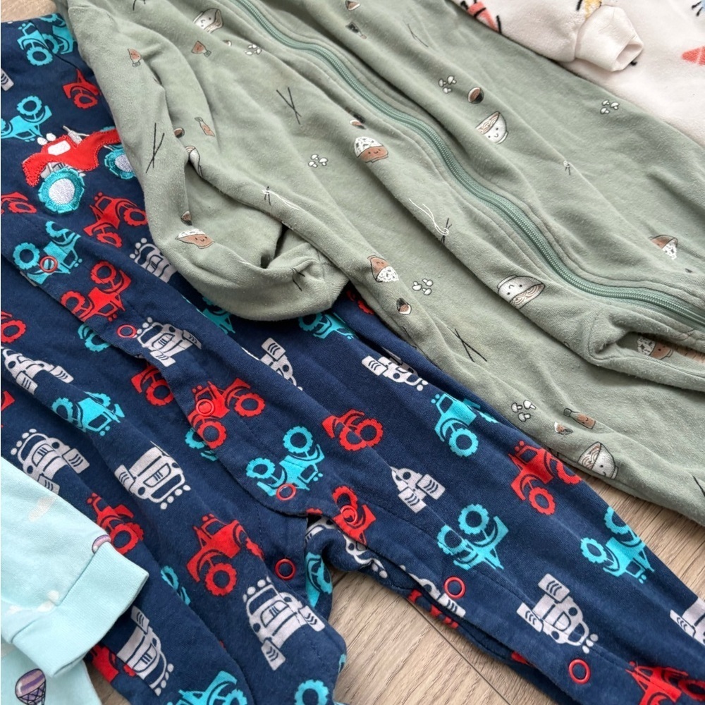 2T Toddler Pajama Bundle | Pekkle Footed Sleepers - Picture 3 of 8